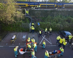 Slachtoffers treinramp